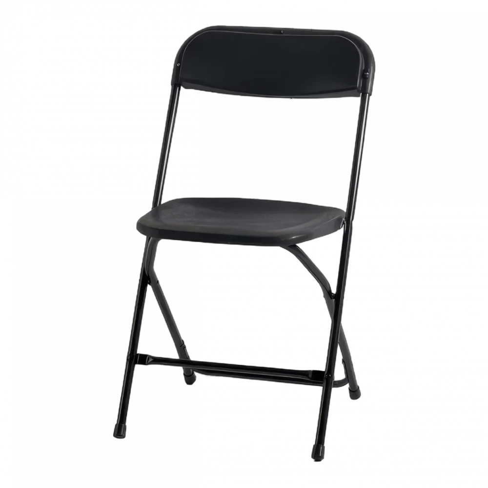 Black Folding Chair Hire