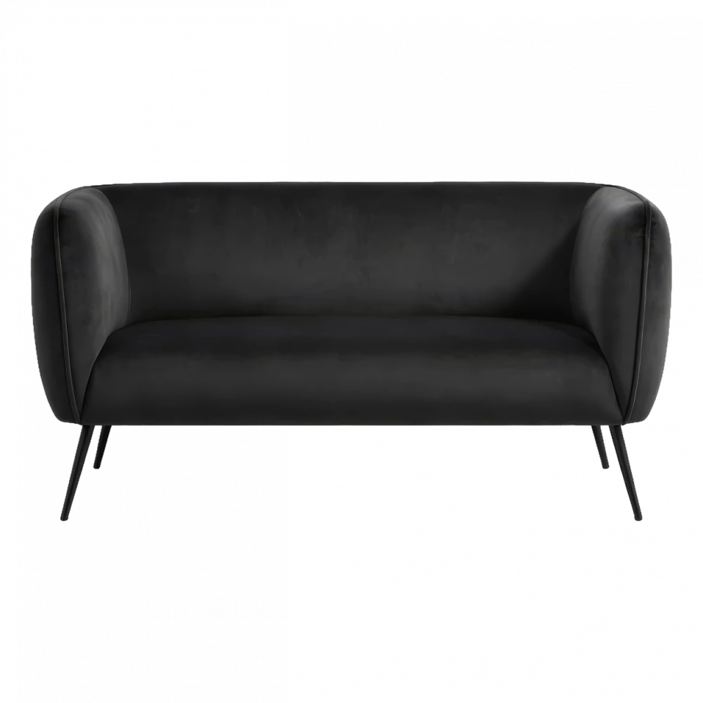 Black Lush Sofa