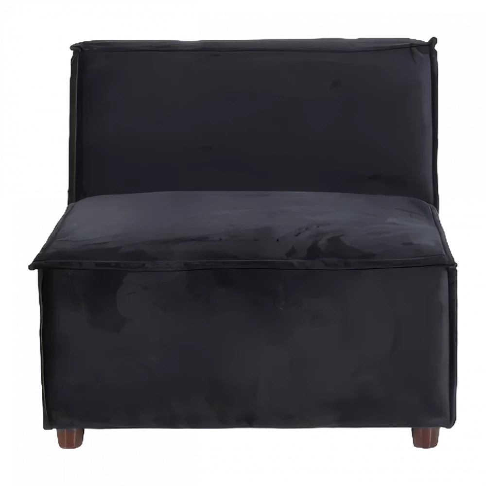 Black Modular Sofa (Centre)