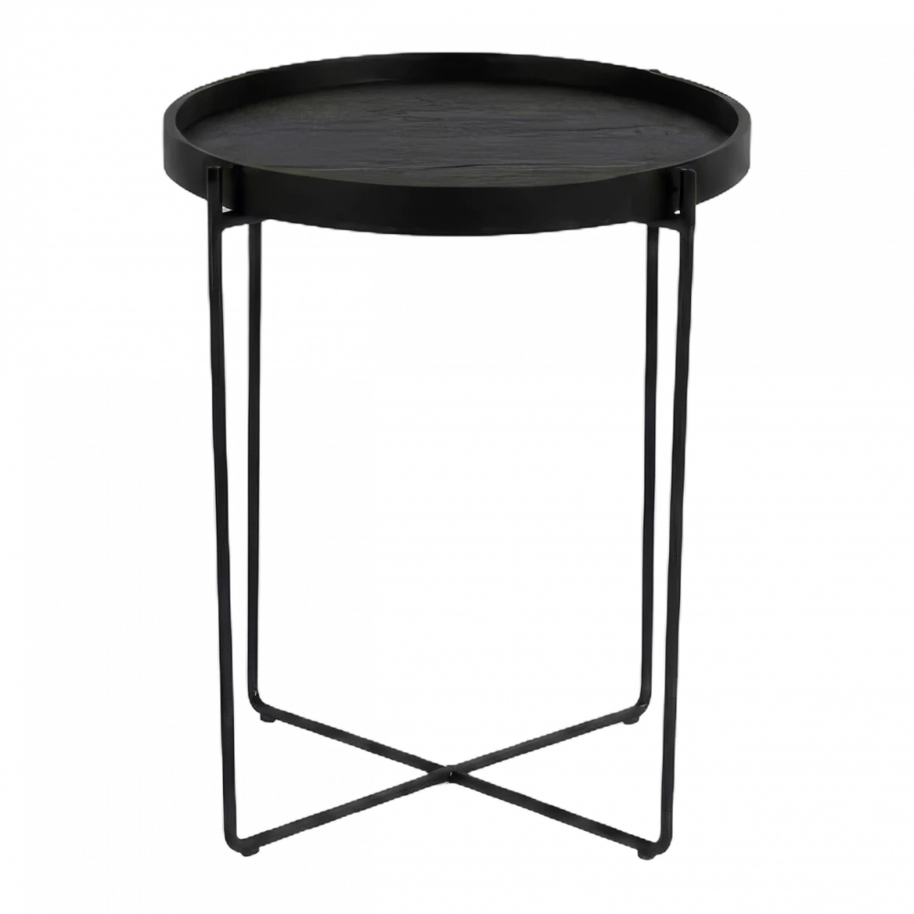 Black Zen Side Table