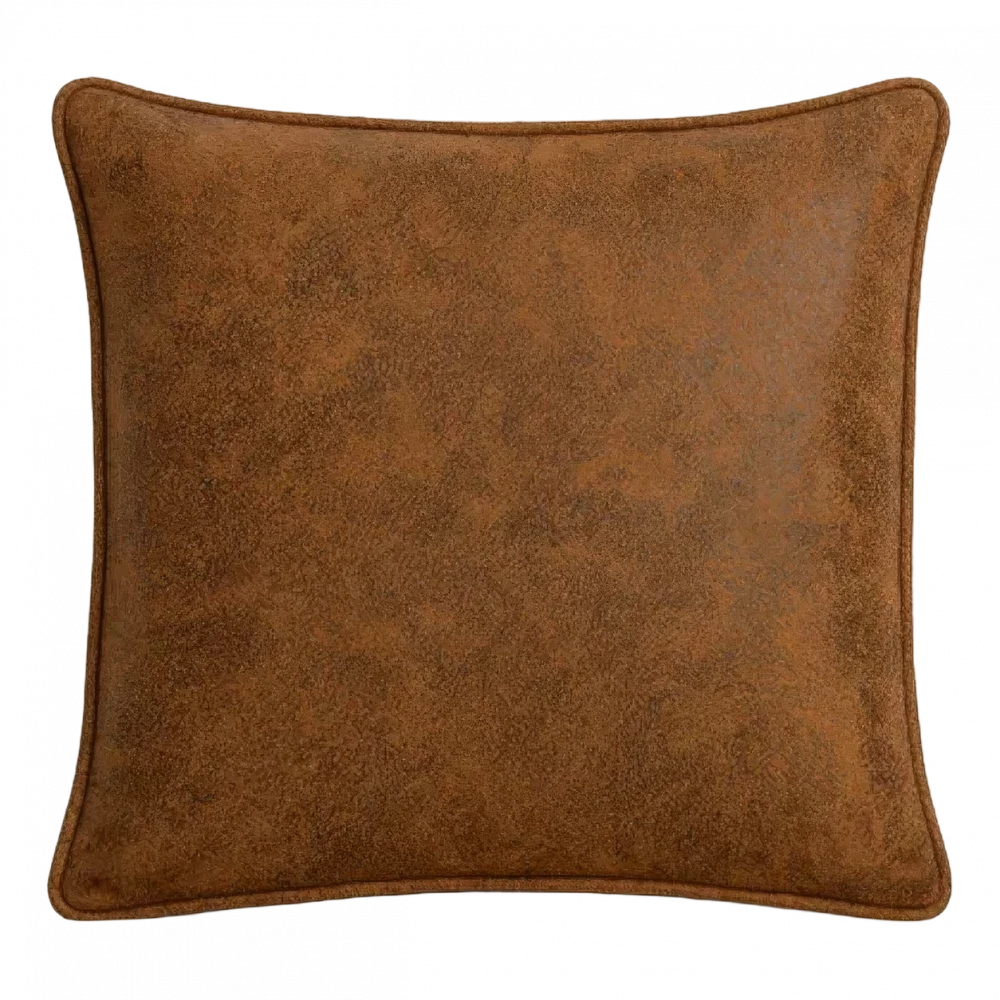 Brown Suede Cushion
