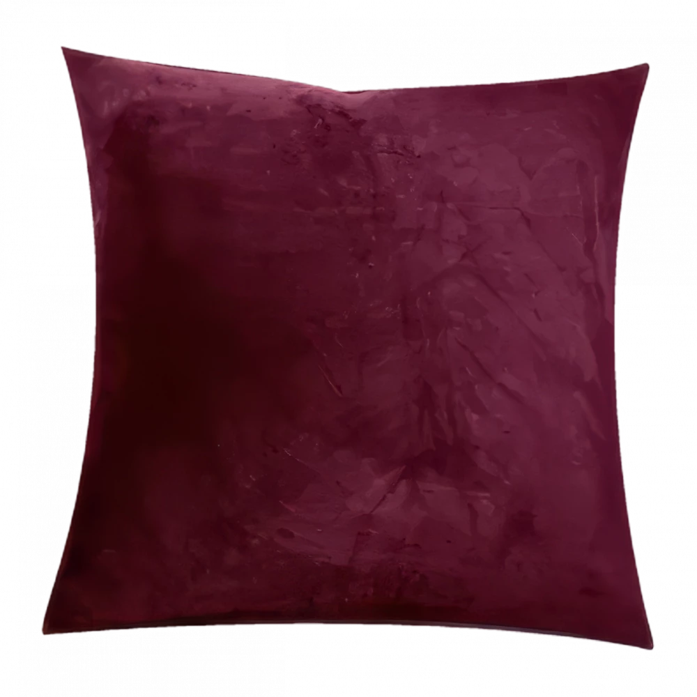 Burgundy Velvet Cushion