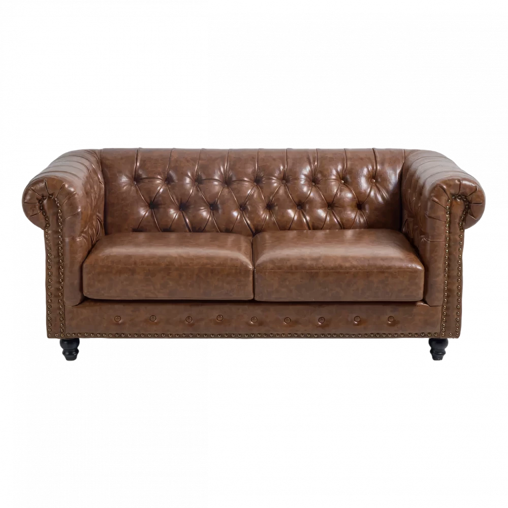 Chesterfield Sofa Brown