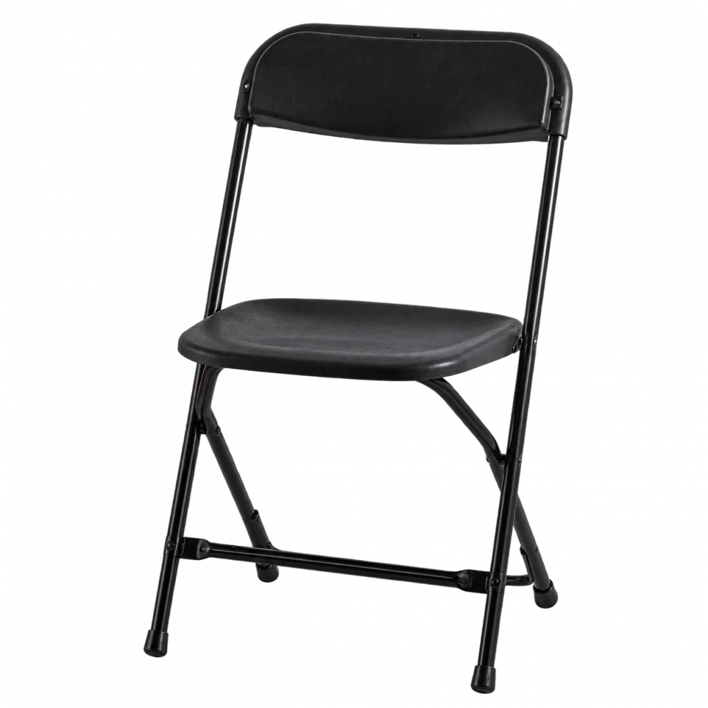 Black Folding Chair Hire