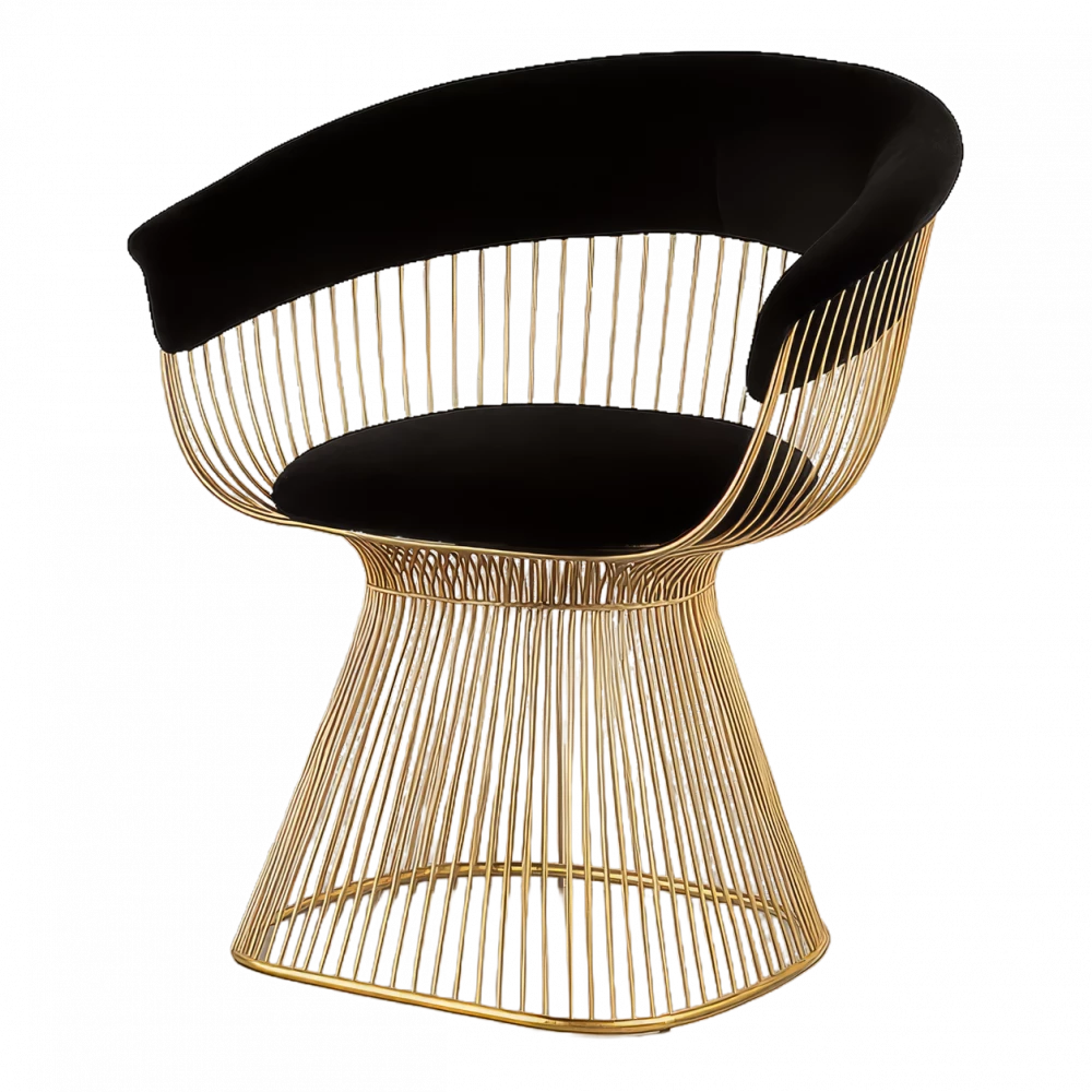 Gold Noir Chair