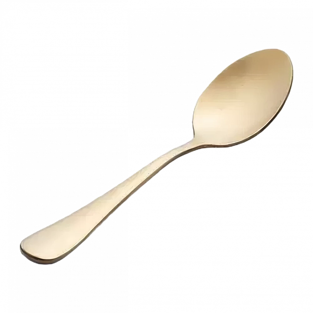 Pale Gold Tea Spoon Hire