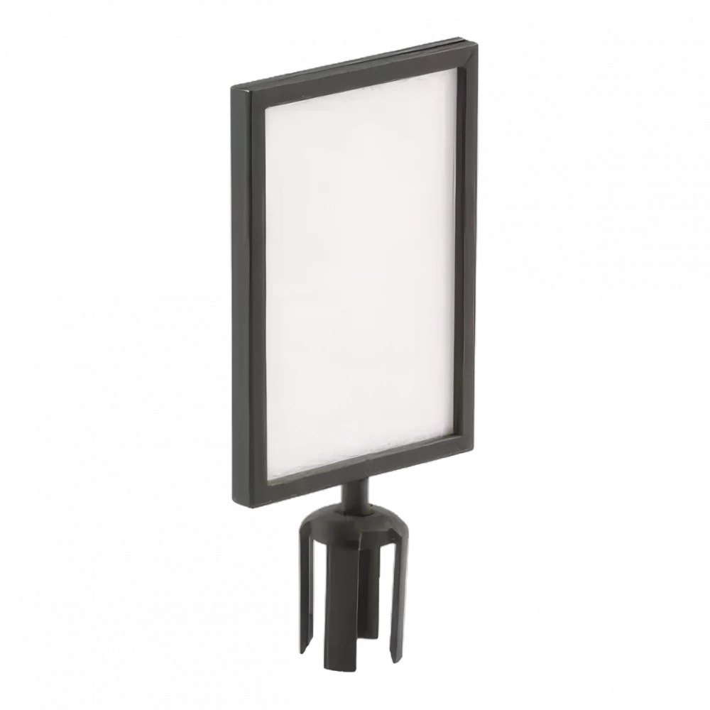 Vertical Sign Holder (for Retractable Barrier)