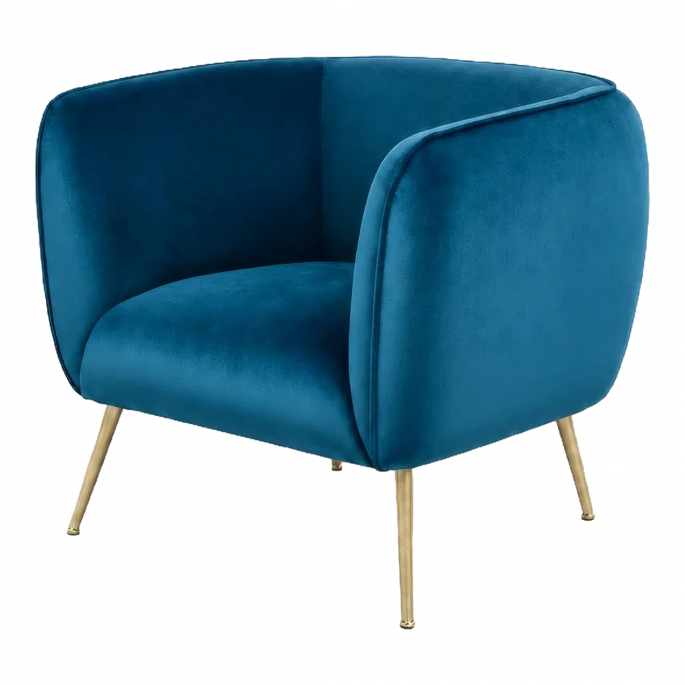 Sapphire Lush Armchair