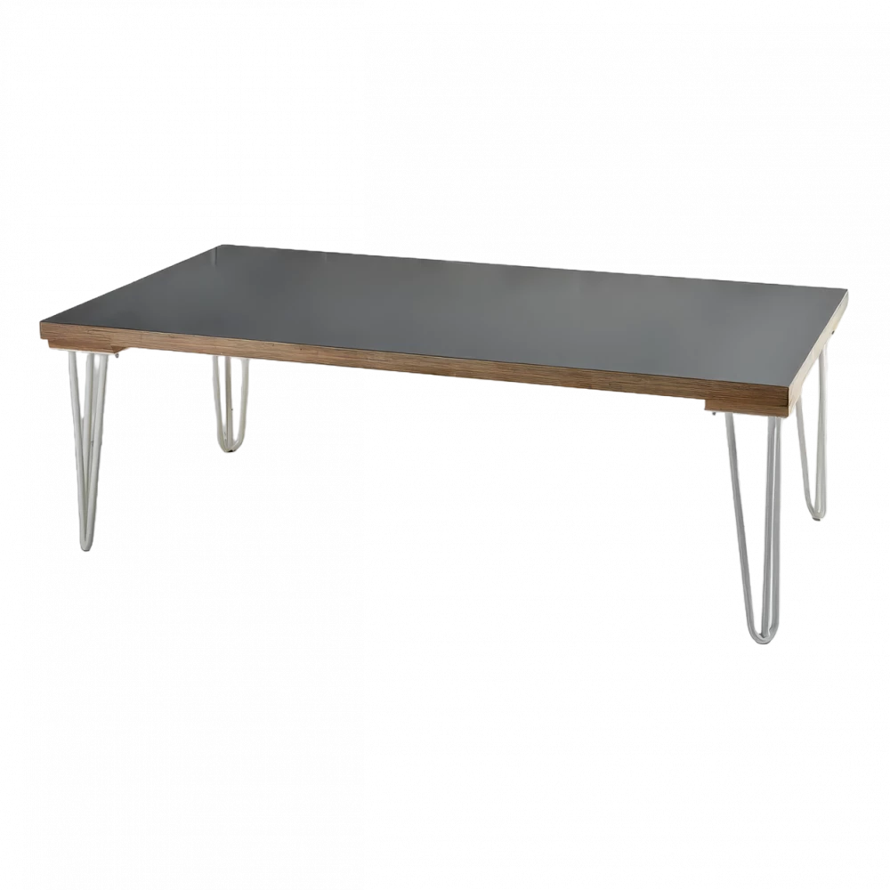 Black Scandi Coffee Table Hire