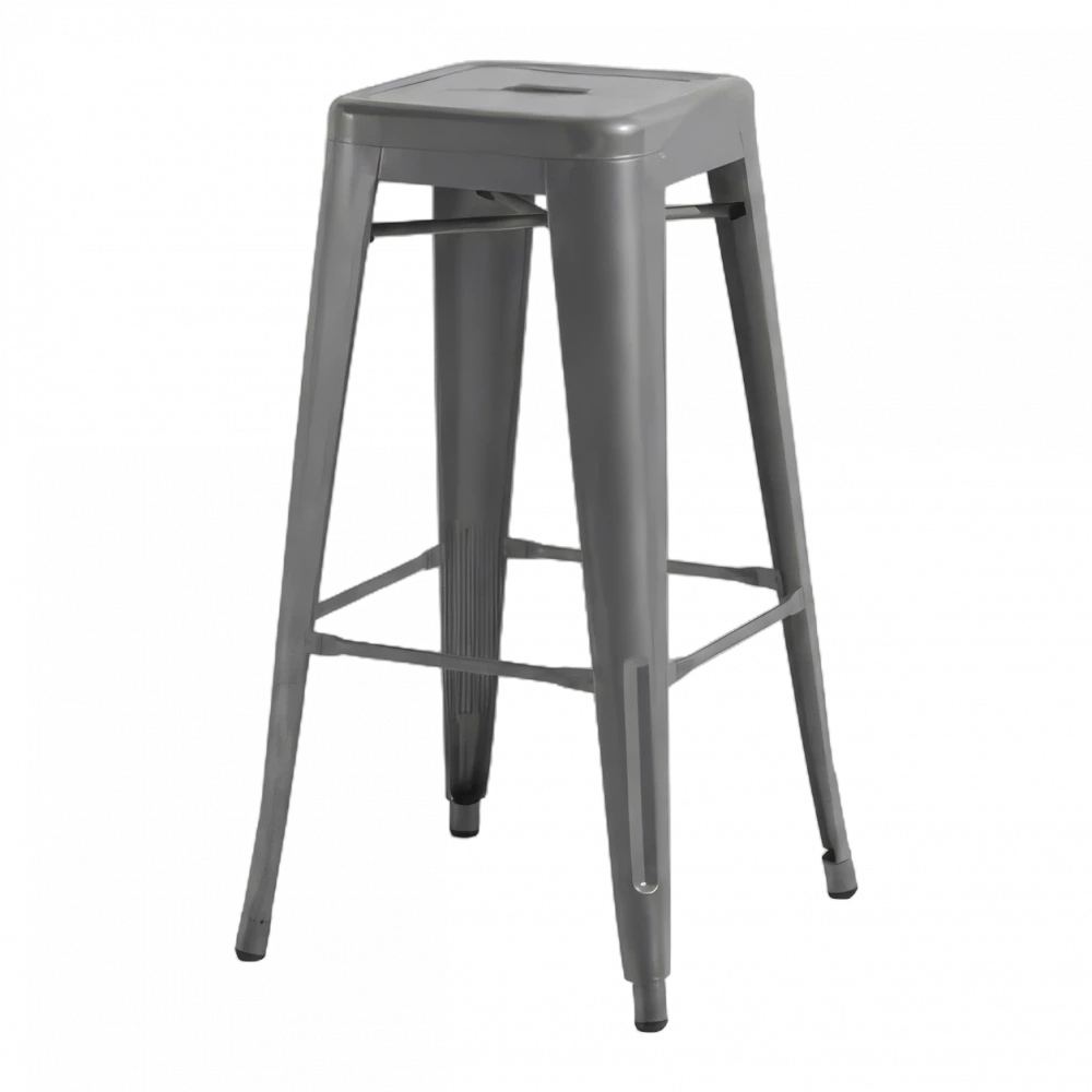 Silver Bistro Bar Stool Hire