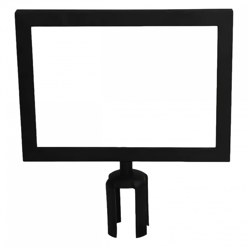 Horizontal Sign Holder (for Retractable Barrier)