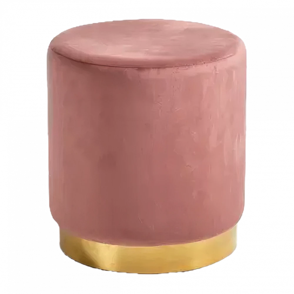 Velvet Pouffe Hire