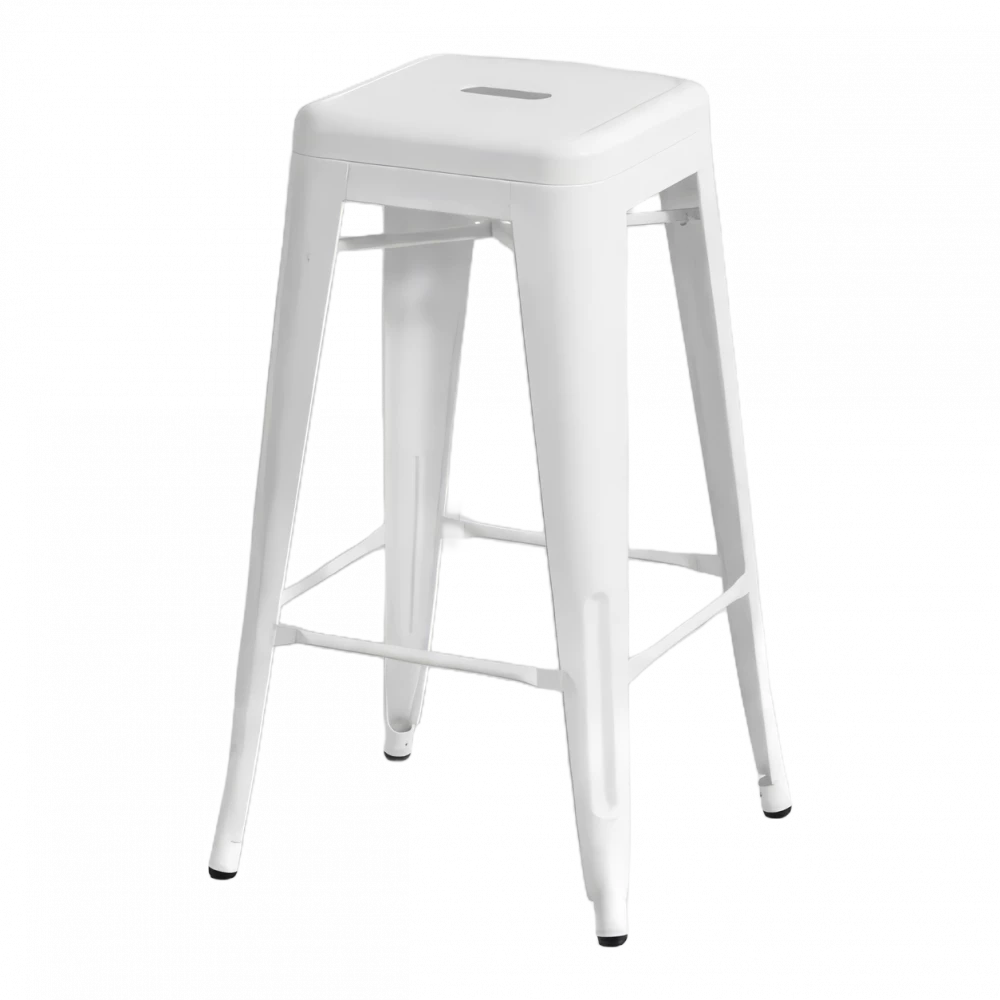 White Bistro Bar Stool