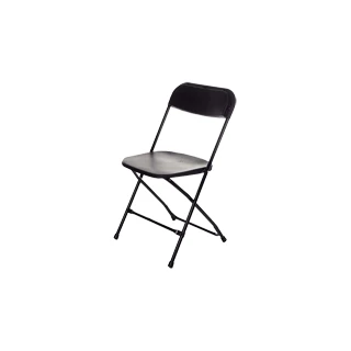 Black Folding Chair Hire