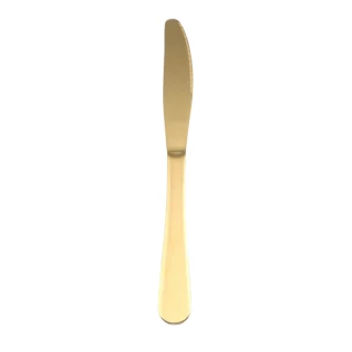 Pale Gold Table Knife Hire