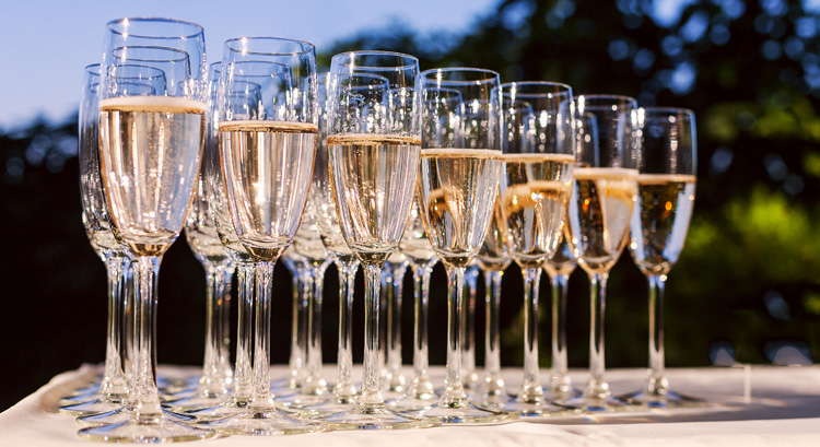 Glassware hire