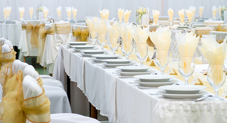 Crockery hire
